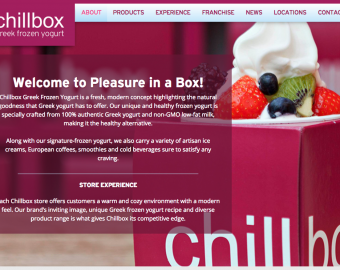 Chillbox Greek Frozen Yogurt - LoudMouth Strategies Branding